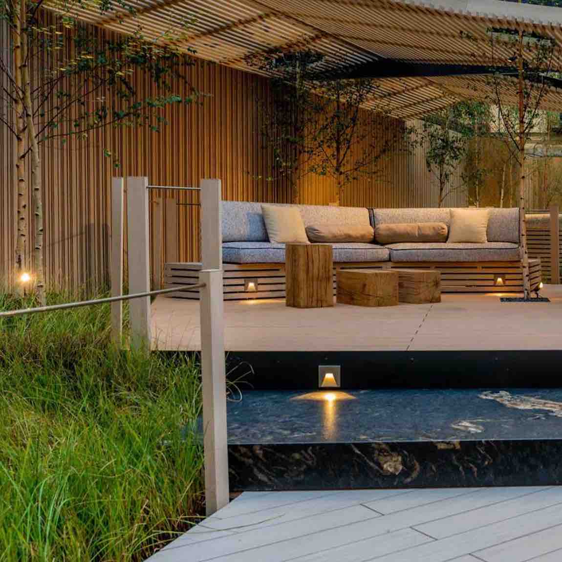Eco-Friendly Slatted Wall Panel - Rhythm Oak 8x96