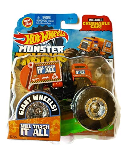Hot Wheels Monster Trucks - Crushable Car Playset with Smashable Obstacles | Die-Cast Vehicle Toy for Kids & Collectors | Birthday Gifts, Playroom Battles & Backyard Racing Adventures