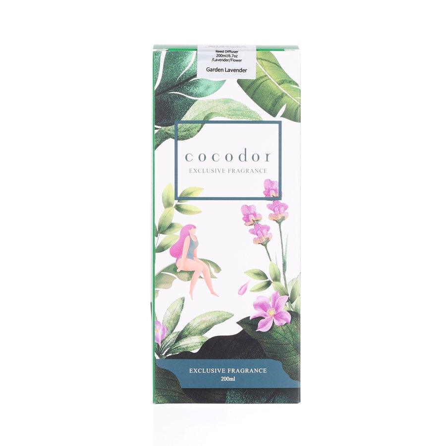 COCOD'OR Lavender Essential Oil Diffuser 200ml - Garden Lavender Aromatherapy for Home, Office & Spa | Relaxing Scent for Stress Relief & Better Sleep
