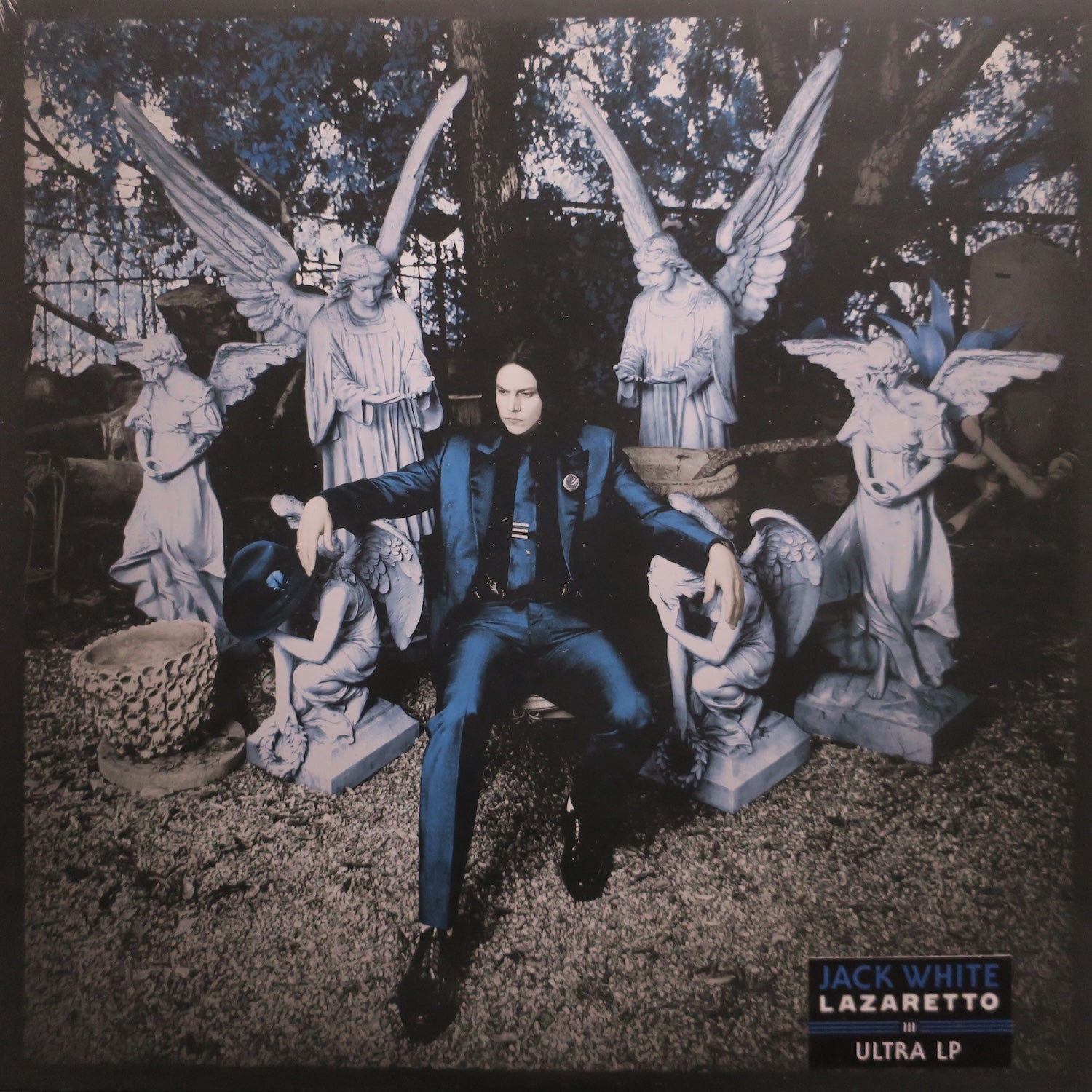 Jack White 'Lazaretto' Ultra LP Vinyl Record - Limited Edition 180g Vinyl for Audiophiles & Collectors - Perfect for Home Listening, Record Collections & Music Enthusiasts