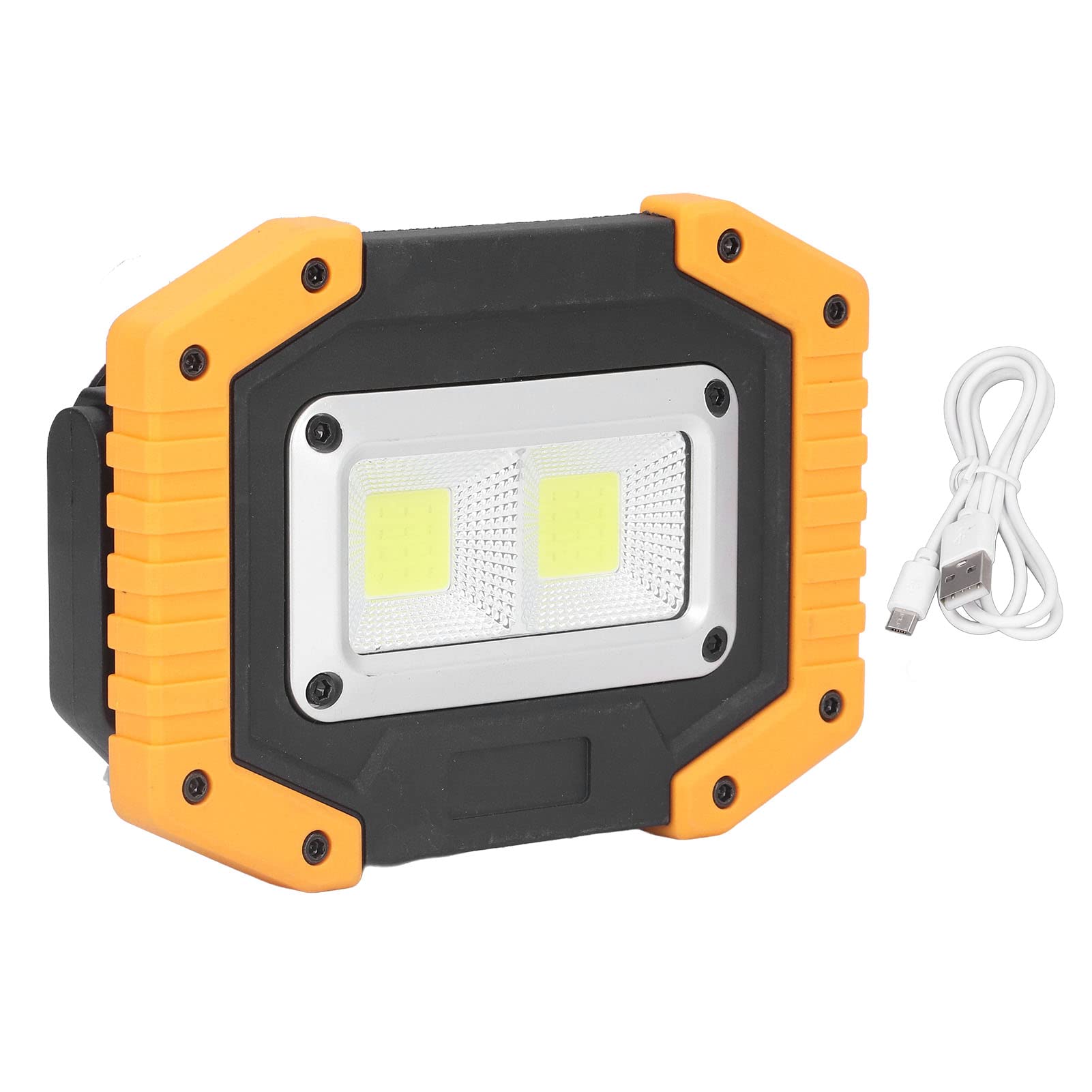 Haofy COB Work Light - USB Rechargeable, IP66 Waterproof, Portable LED Work Light with Rotating Bracket - Perfect for Car Maintenance, Camping, Emergency & Outdoor Work Lighting