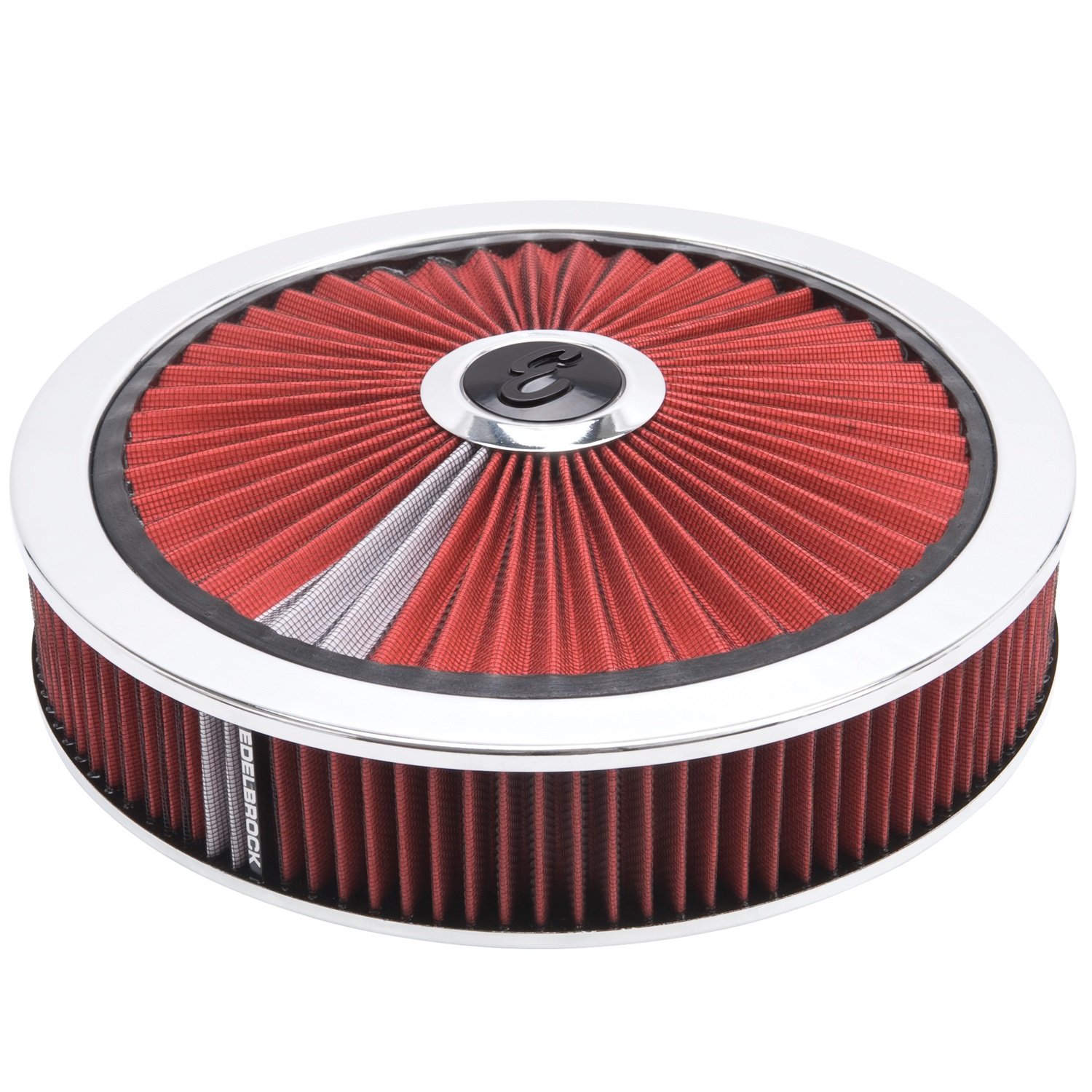 Edelbrock 43660 High Performance Air Cleaner - Universal Fit for Carbureted Engines - Multi Color - Perfect for Hot Rods, Muscle Cars & Classic Vehicles