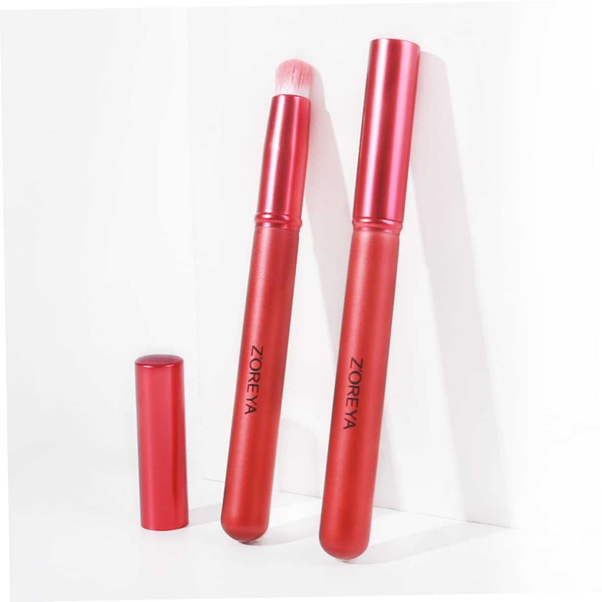 5pcs Professional Lip Brush Set - Minkissy Lip Blending Brush & Lip Gloss Applicator for Precise Lipstick Application | Makeup Tools for Lipstick, Concealer & Lip Gloss | Portable Beauty Brushes with Soft Artificial Fiber Bristles | Perfect for Daily Makeup, Travel & Professional Makeup Kits