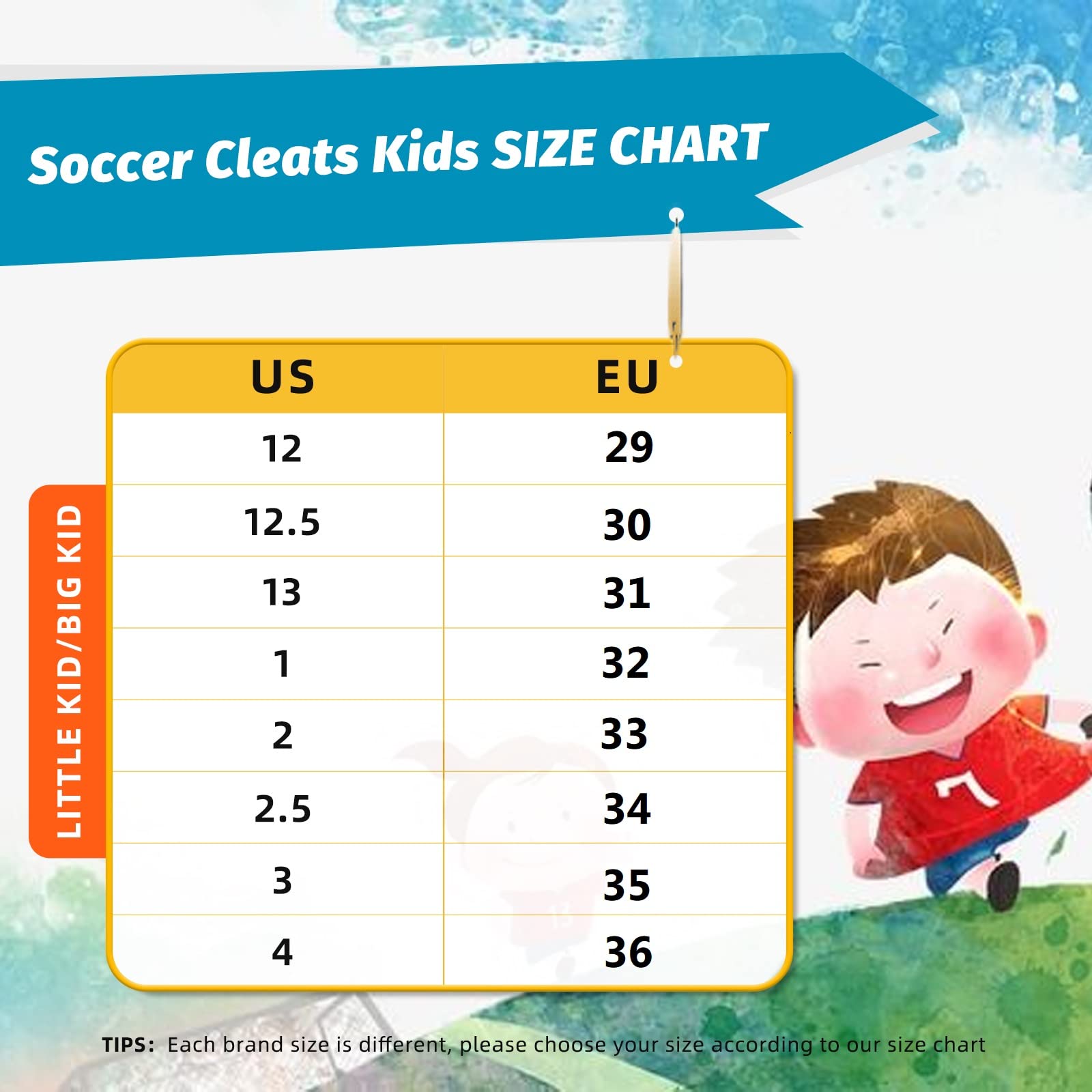 **Best Kids Soccer Cleats for Boys & Girls - Youth Firm Ground Football Shoes for Outdoor Play - Perfect for Training & Matches (Little Kid/Big Kid Sizes)**