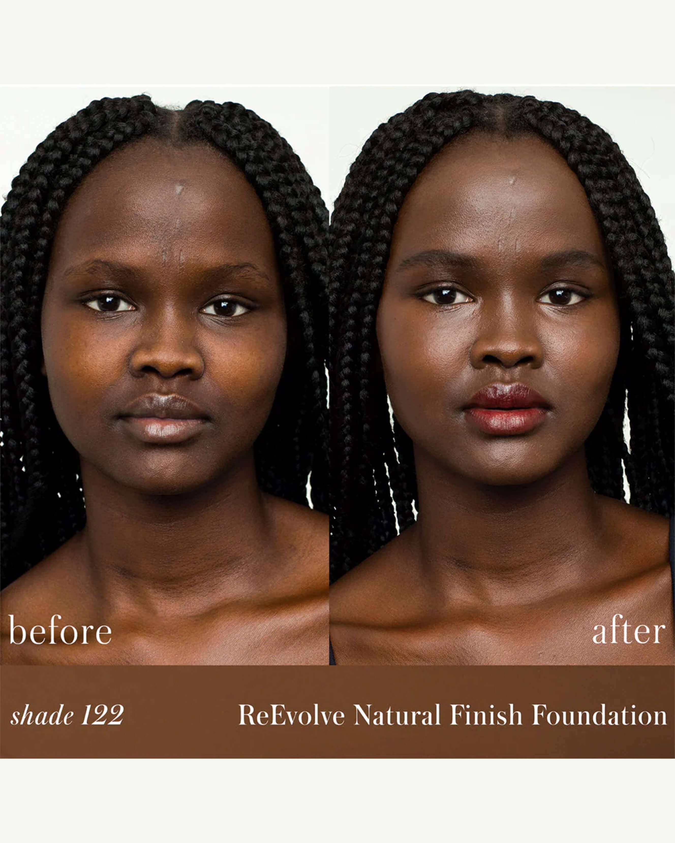 ReEvolve Natural Finish Foundation Refill - Vegan, Cruelty-Free Makeup for Flawless Coverage | Perfect for Daily Wear & Special Occasions