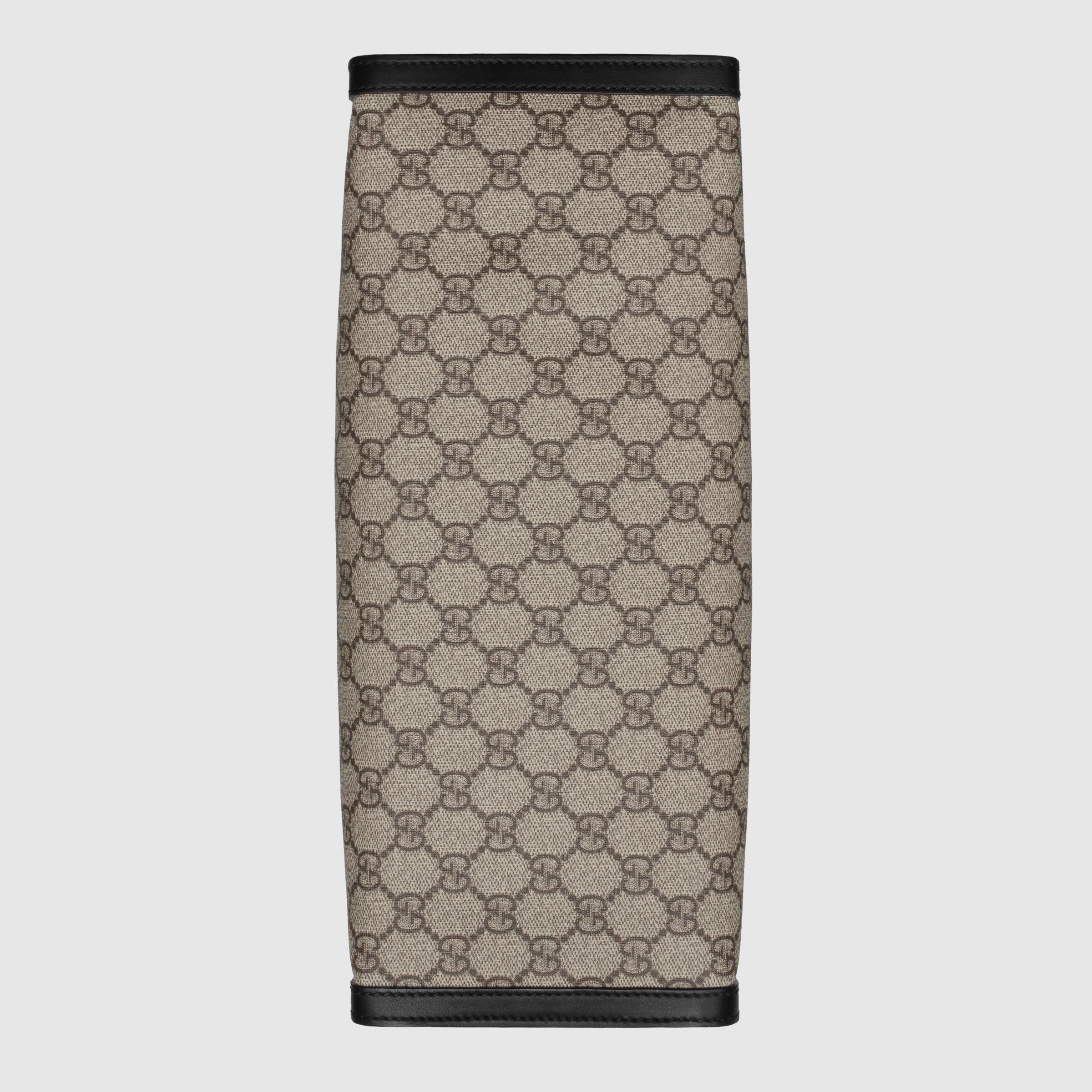 Gucci Padlock Medium GG Shoulder Bag in Beige & Ebony Black - Luxury Crossbody Purse for Women, Perfect for Work, Travel & Evening Out