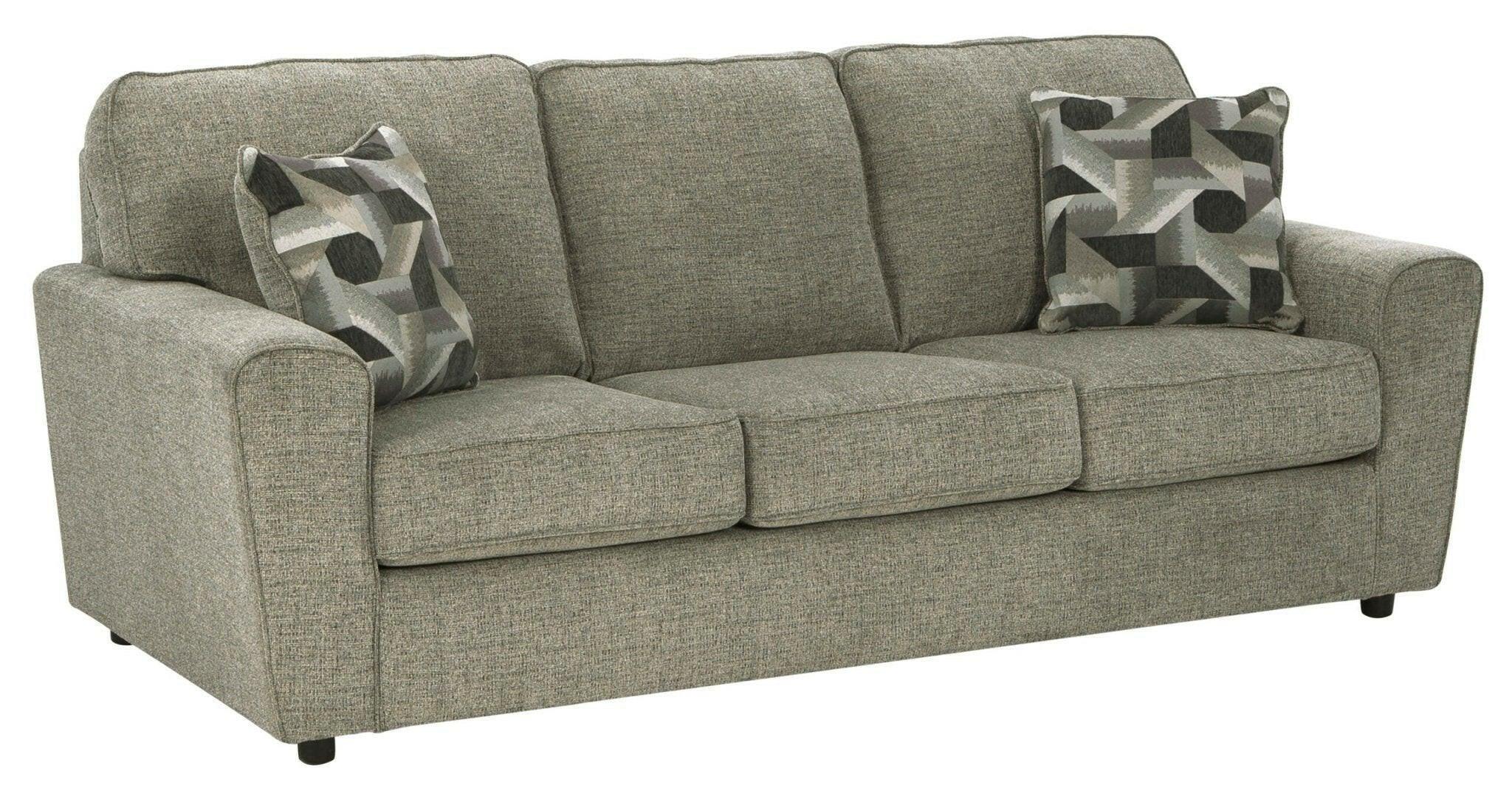 Cascilla Pewter Sofa 2680538 - Modern Gray Fabric Sectional Couch for Living Room, Lounge & Family Room - Comfortable & Stylish Home Furniture