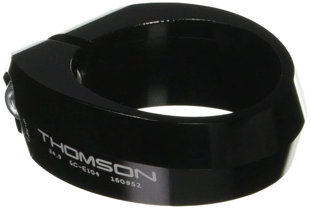 Thomson Elite Seat Post Clamp - Lightweight Aluminum Bike Seat Clamp for Road & Mountain Bikes - Secure & Adjustable Saddle Clamp for Cycling Comfort - Perfect for Commuting, Trail Riding & Bikepacking