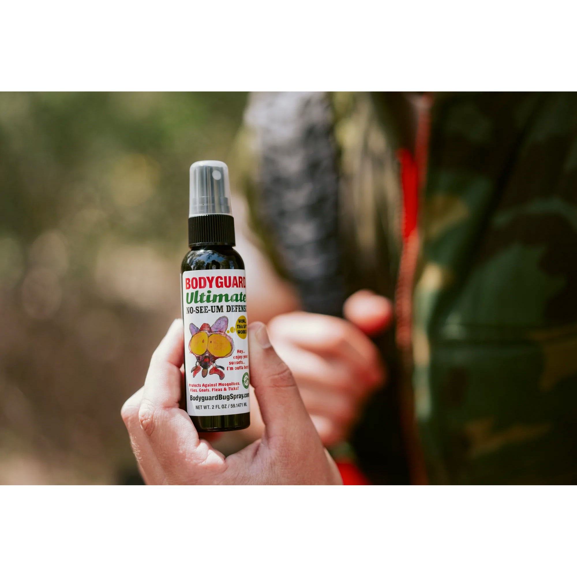 Bodyguard Bug Defense Spray - Natural Insect Repellent for Mosquitoes, Ticks & Fleas | Outdoor Camping, Hiking & Travel Protection