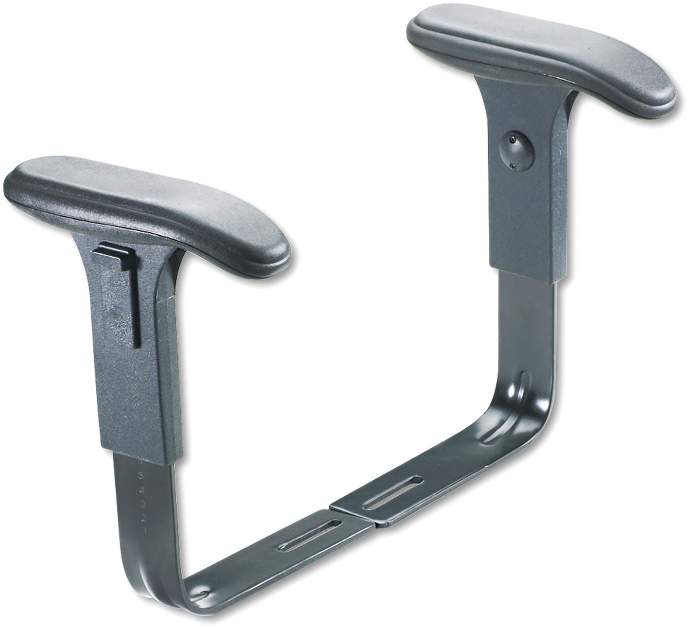 Safco Products Task Master Adjustable T-Pad Armrest Set - Ergonomic Support for Office Chairs (Black) | Compatible with Task Master Chairs | Sold Separately | Perfect for Home Office, Gaming & Workspace Comfort