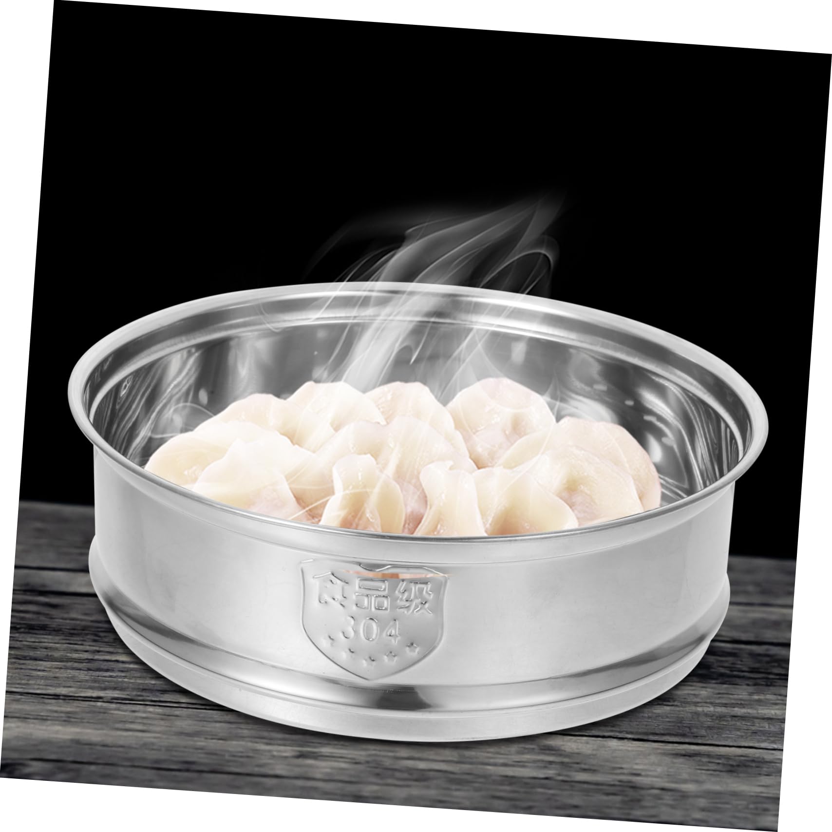 Premium Stainless Steel Steamer Basket - 1-Piece Multi-Purpose Kitchen Tool for Eggs, Vegetables, Buns & More | Silicone-Coated Steam Rack with Grid Design | Perfect for Healthy Cooking, Meal Prep & Home Use