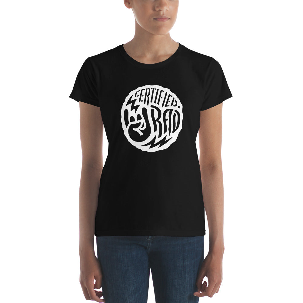 Certified Rad Women's T-Shirt - Soft Cotton Comfort Fit Tee for Casual Wear, Workouts & Everyday Style