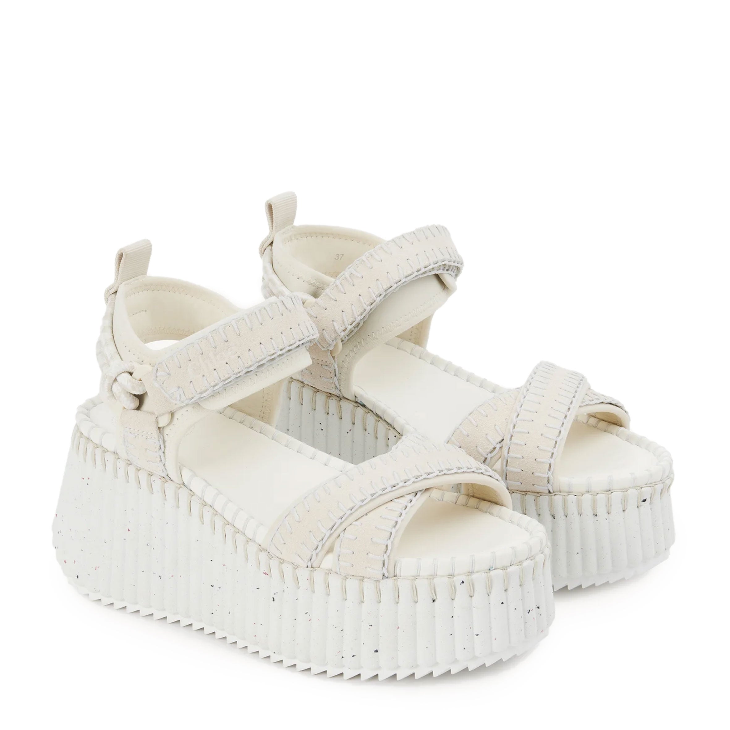 Nama X Platform Sneakers for Women - White Fashion Shoes for Casual Wear, Walking & Everyday Comfort