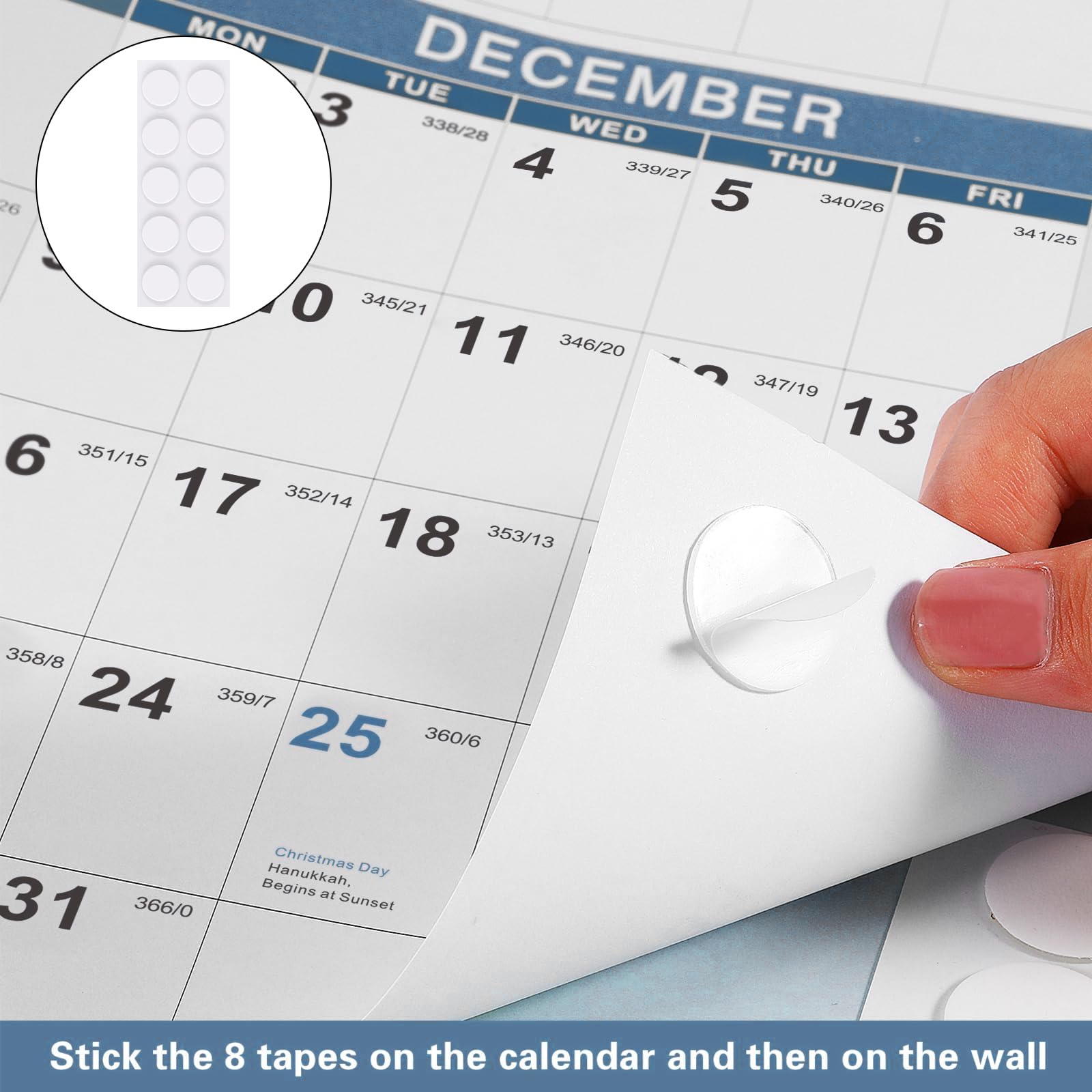 2025 Large Wall Calendar 34.8