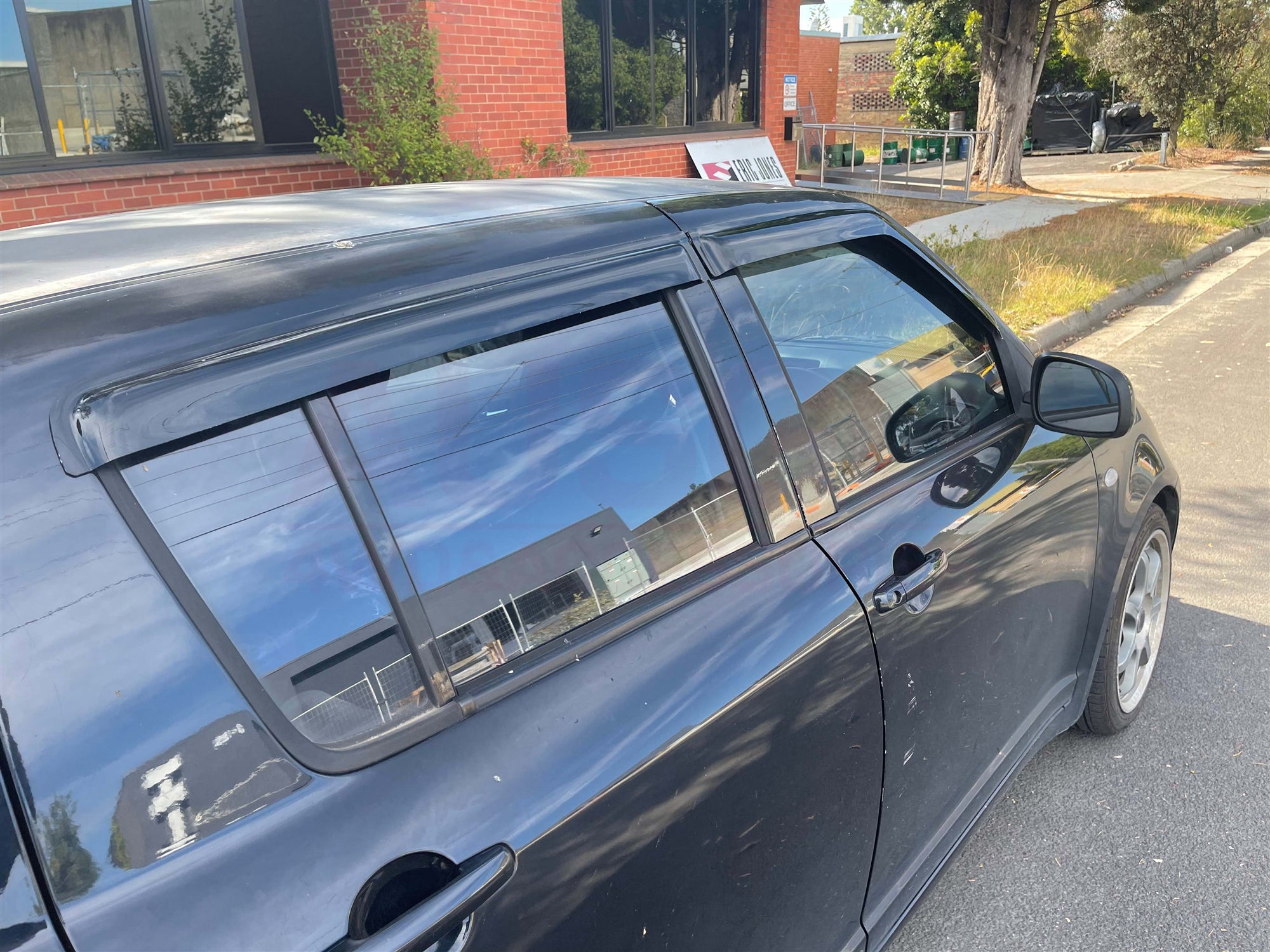 Weather Shields for Suzuki Swift 2005-2011 - Car Window Rain Guards & Wind Deflectors - Perfect for All-Weather Protection & Noise Reduction While Driving