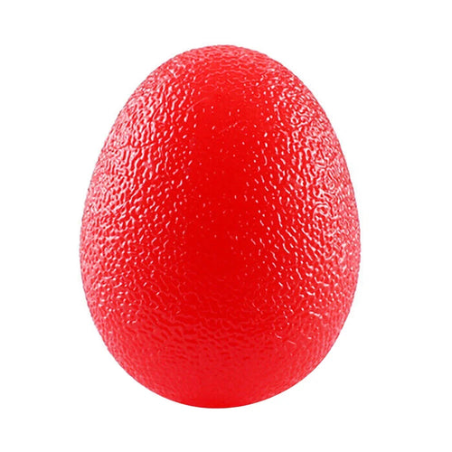Silicone Hand Grip Strengthener Ball - Egg Shape Stress Relief & Finger Exercise Tool for Men & Women - Gym, Fitness, Office & Home Workout Accessory