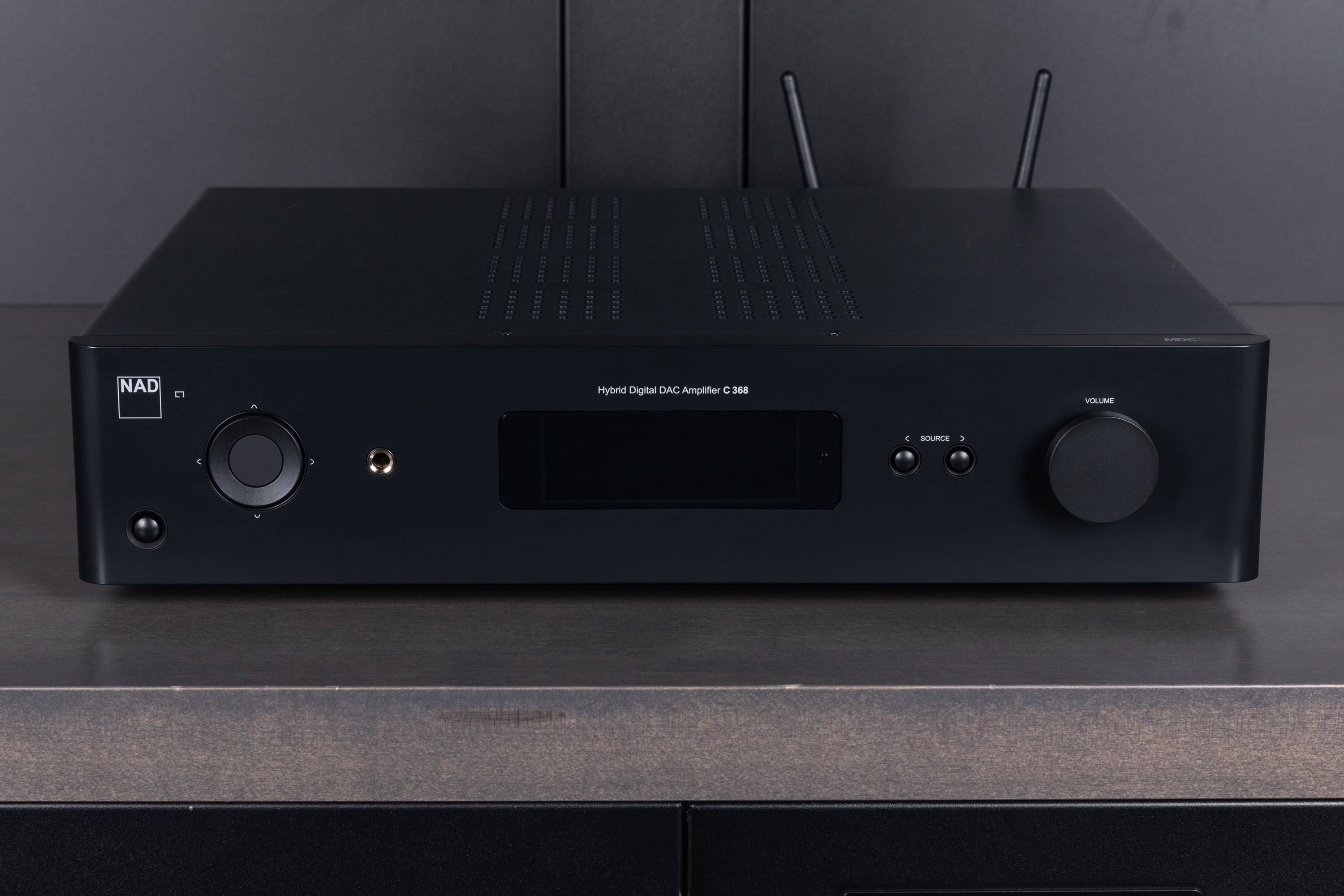 NAD C368 Hybrid Digital DAC Integrated Amplifier - High-Fidelity Audio for Home Theater & Music Listening | Perfect for Vinyl Records, Streaming & Hi-Fi Systems