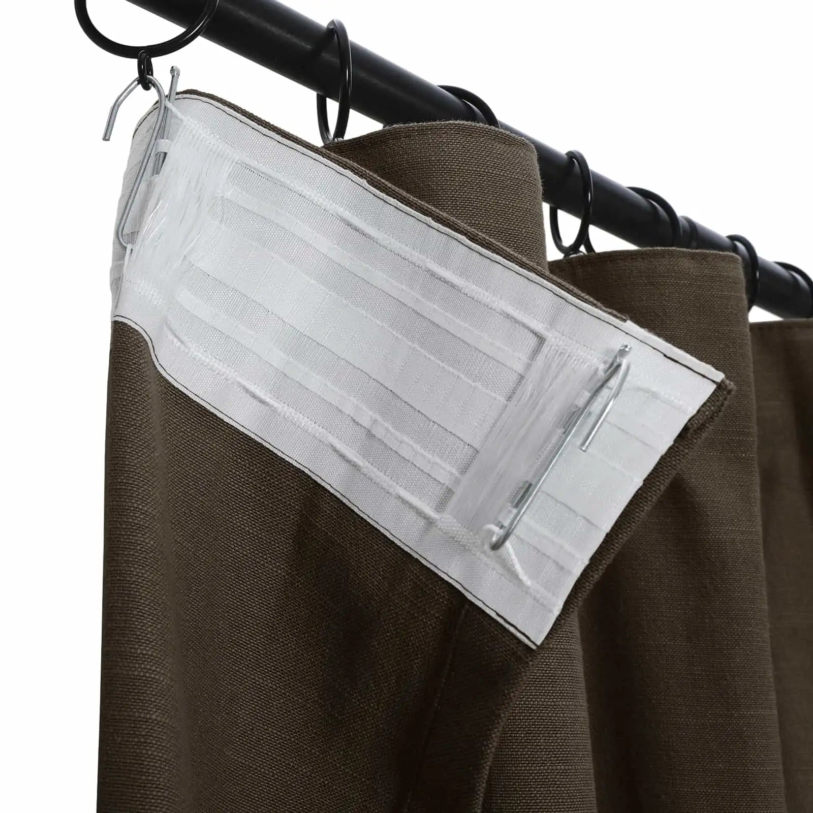 Luxury Linen Cotton Curtains - Soft Top Blackout Drapes for Living Room & Bedroom - Elegant Window Treatments for Home Decor