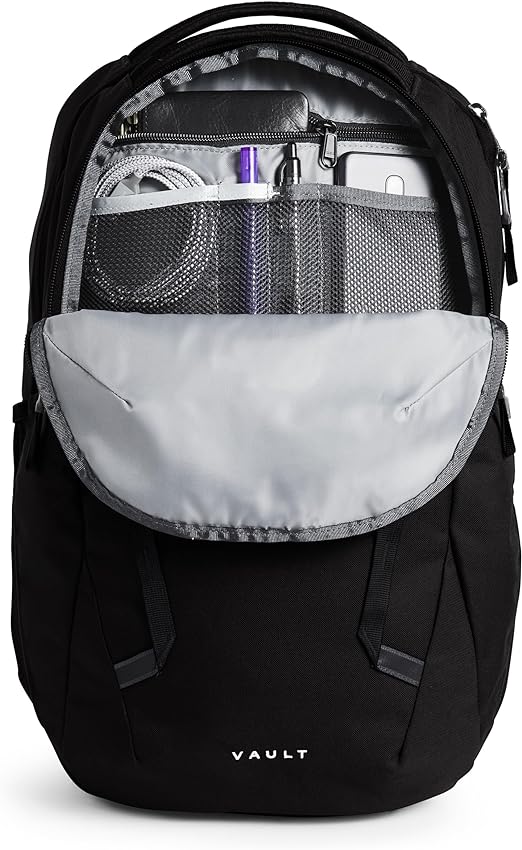 The North Face Women's Vault Backpack - Lightweight Durable Hiking Daypack for Travel, School & Outdoor Adventures | Water-Resistant Laptop Backpack with Multiple Pockets