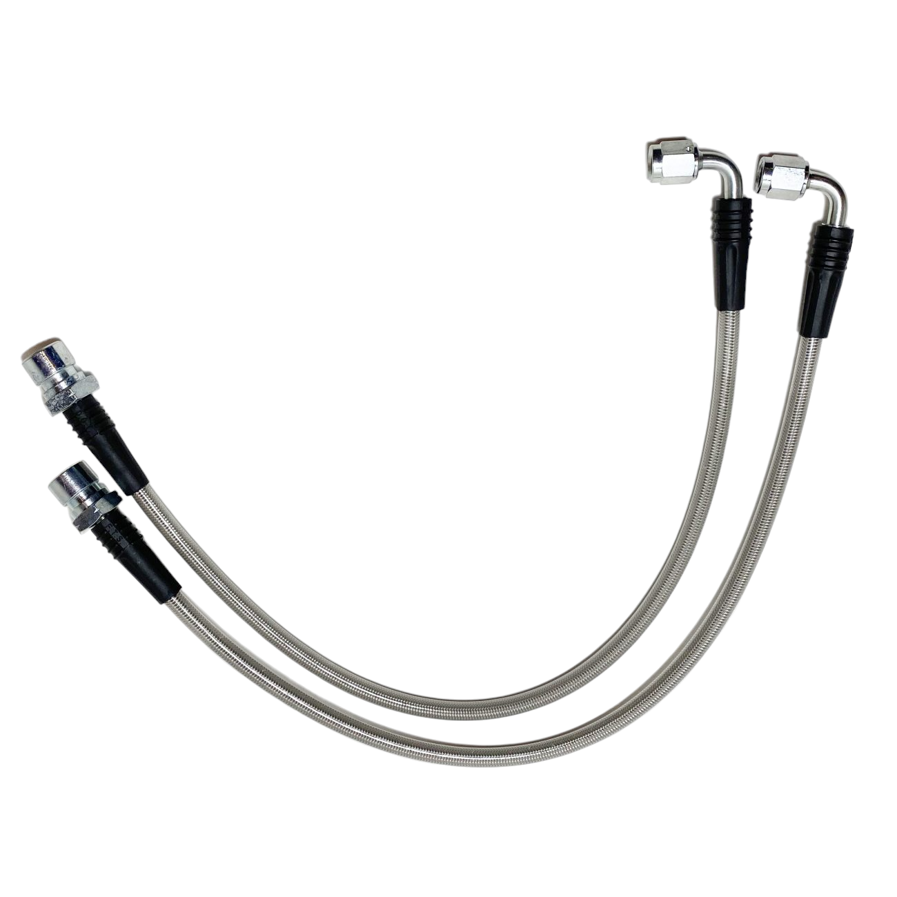 2011-2020 Ford F150 Front Brake Line Kit - Stainless Steel Braided Hose Replacement (010-0250-F3) - Perfect for Off-Roading & Heavy-Duty Towing