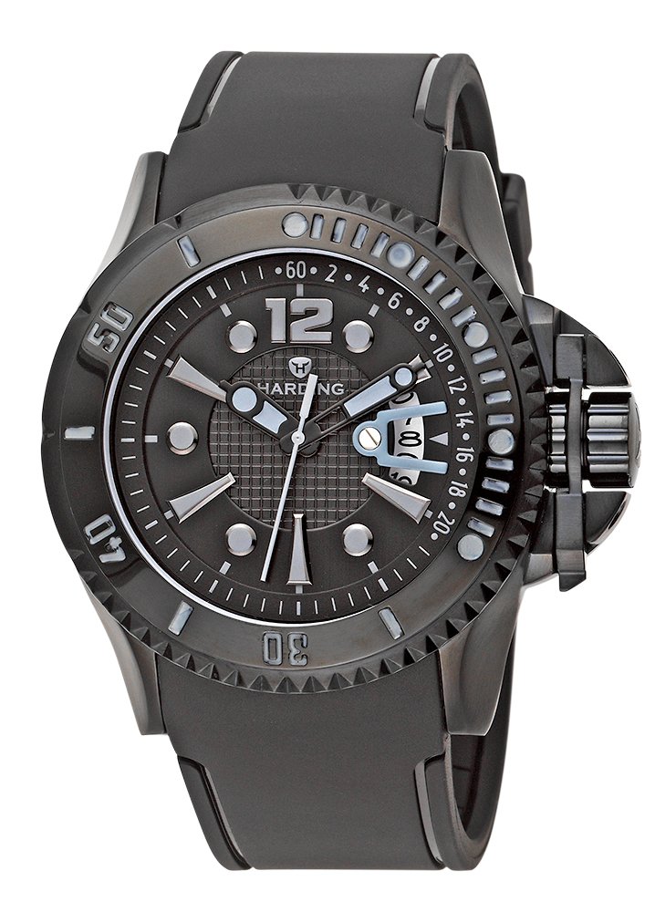 Harding Aquapro Men's Quartz Watch HA0303 - Waterproof Durable Stainless Steel Wristwatch for Swimming, Diving & Outdoor Activities