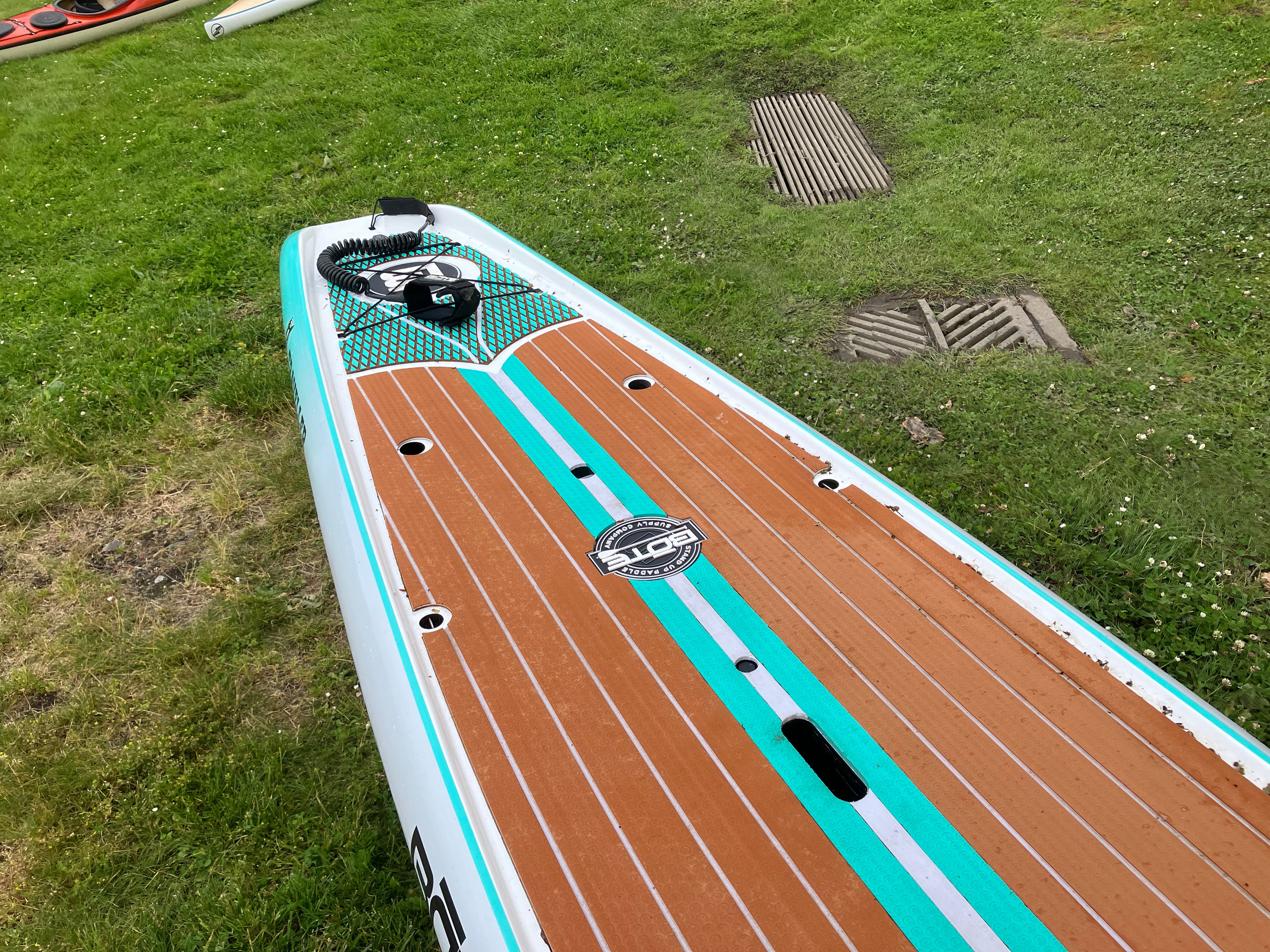 Bote Traveler Inflatable Stand Up Paddle Board - Lightweight & Portable SUP for Travel, Yoga, Fishing | Perfect for Lakes, Rivers & Ocean Adventures