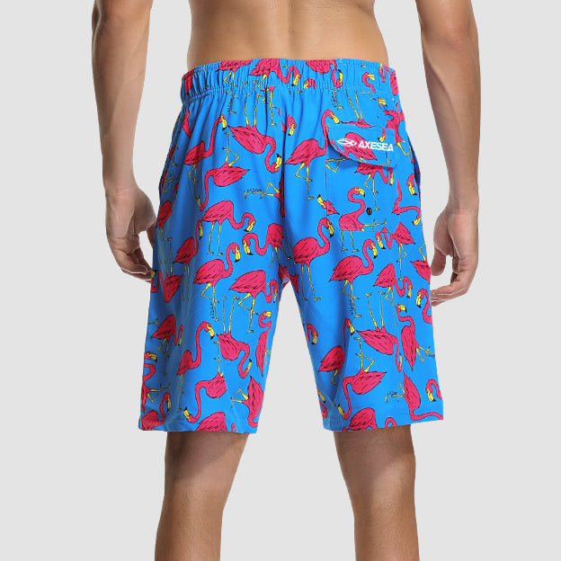 Rocky Men's Quick-Dry Swim Boardshorts - Lightweight & Comfortable for Swimming, Surfing & Beach Activities