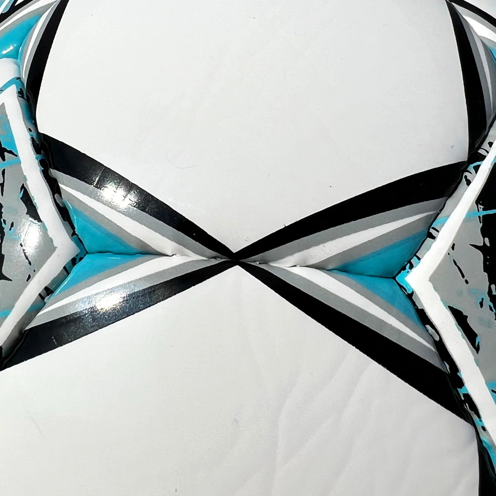 Select Sport Thor Soccer Ball - White, Blue & Orange - Official Size & Weight for Training, Matches & Outdoor Play