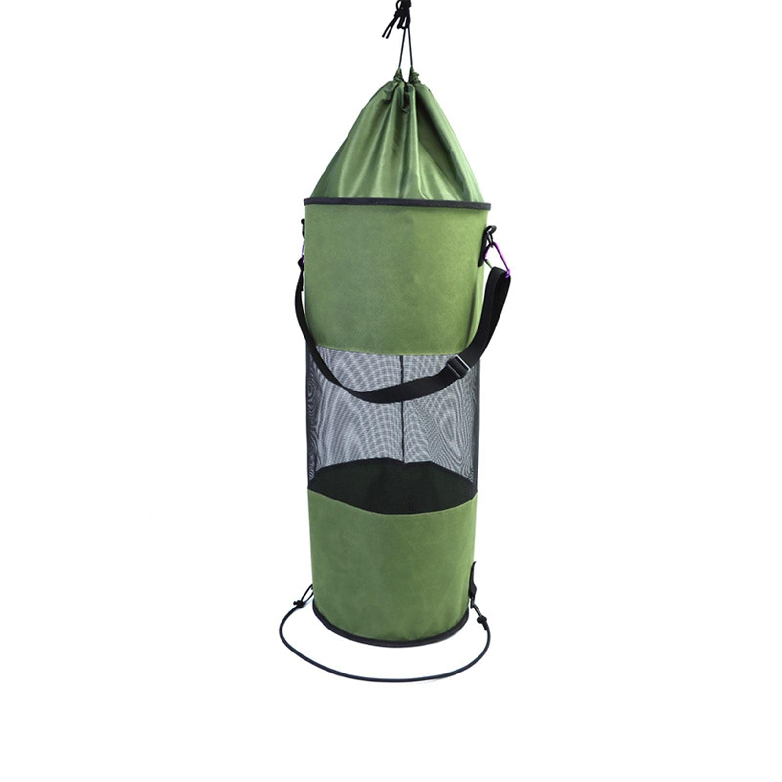 Waterproof Kayak Trash Bag - Portable Marine & Camping Garbage Bag with Mesh Design for Outdoor Adventures, Beach Trips, and RV Travel