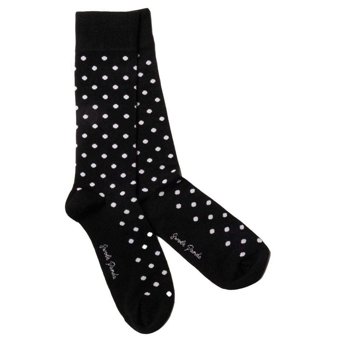 Black Polka Dot Bamboo Socks for Women & Men - Soft Breathable Comfortable Ankle Socks - Perfect for Yoga, Running, Workout & Daily Wear