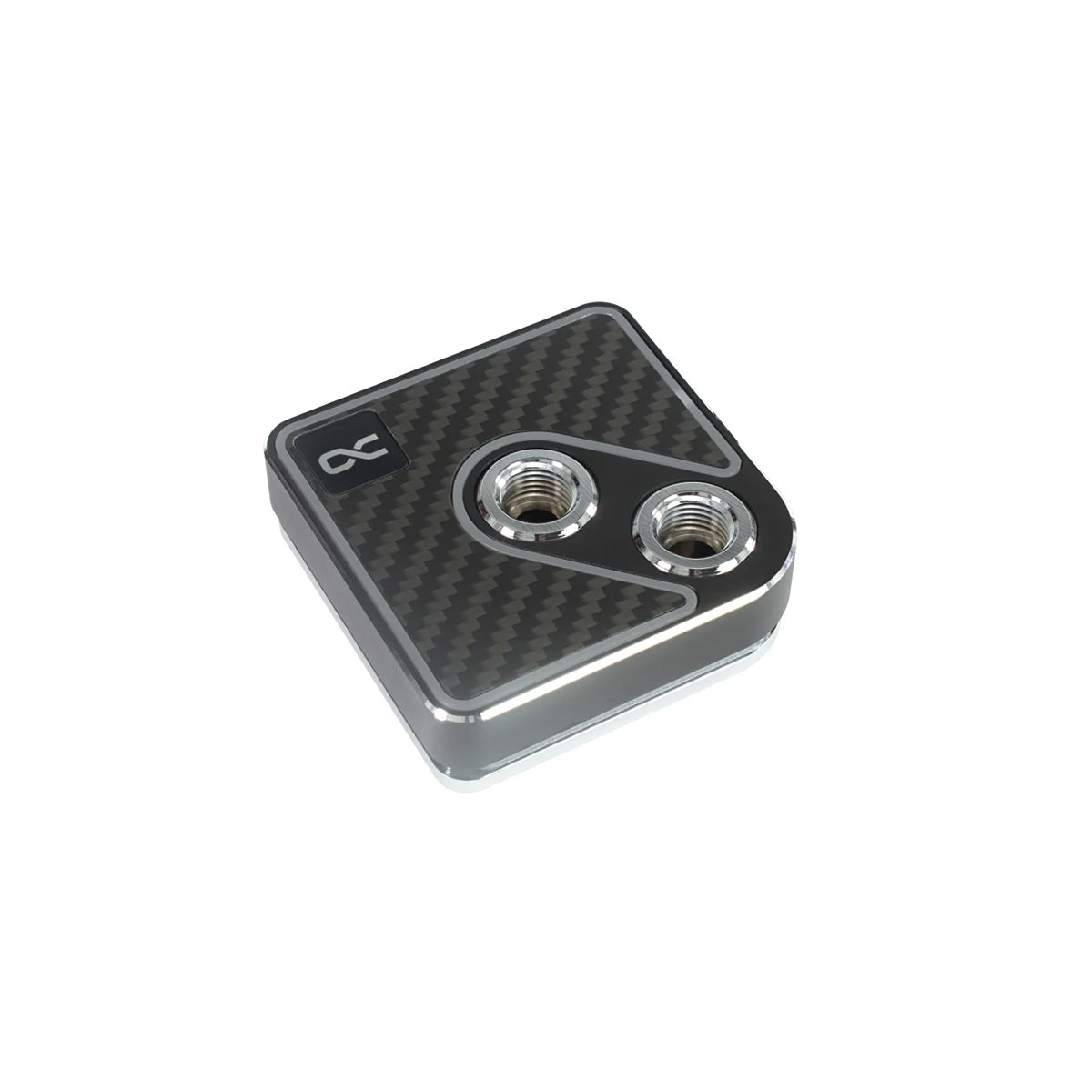 Alphacool Core 1 ARGB CPU Water Block with Aurora Carbon Design - High Performance Liquid Cooling for Gaming PC & Workstation Builds - Perfect for Overclocking and Silent Operation