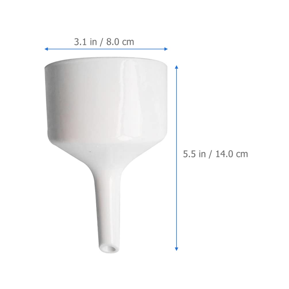 ULTECHNOVO Porcelain Buchner Funnel - 90mm Lab Filtration Funnel for Chemistry Experiments, Laboratory Use & Food Strainer - Perfect for Science Classrooms, Home Brewing & DIY Projects