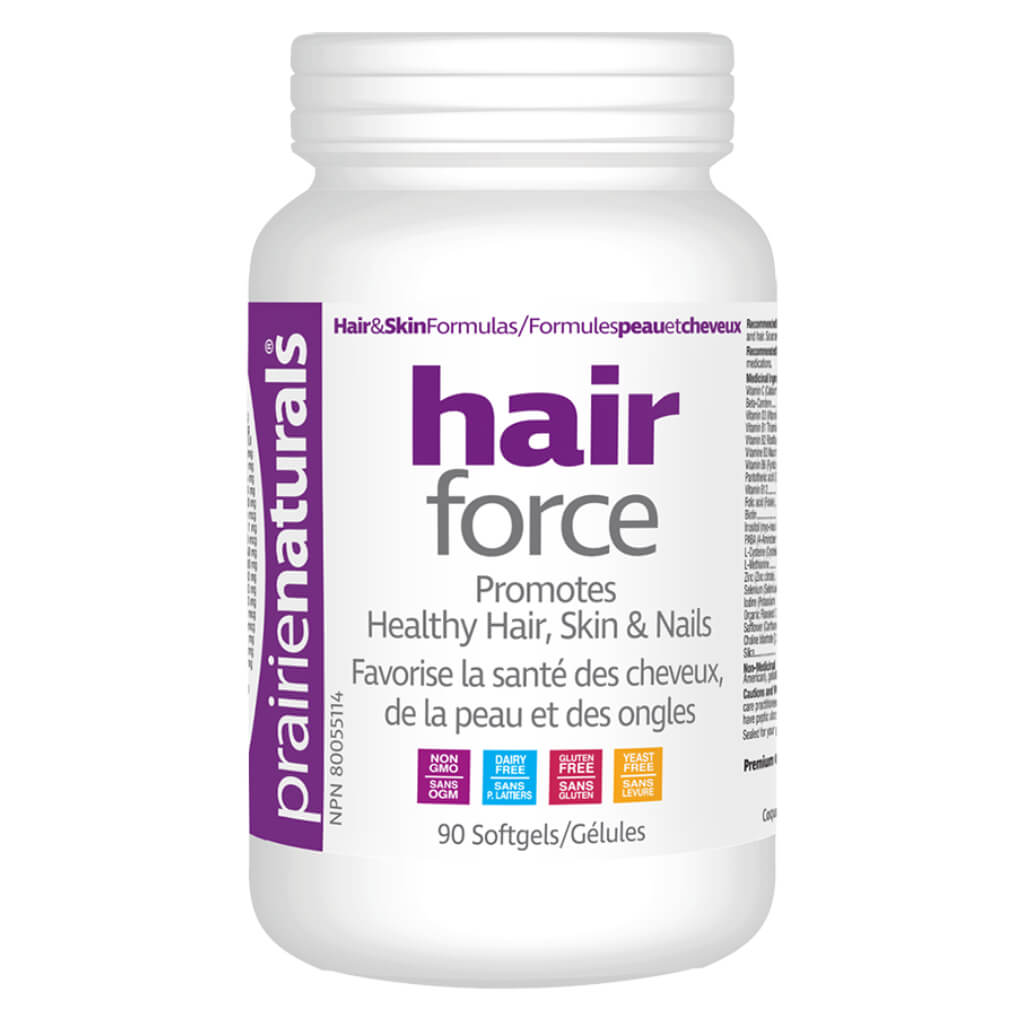 Hair Force Hair Growth Serum - Natural Hair Regrowth Treatment for Men & Women - Thickening & Strengthening Formula for Healthy Hair - Perfect for Daily Use at Home or Salon