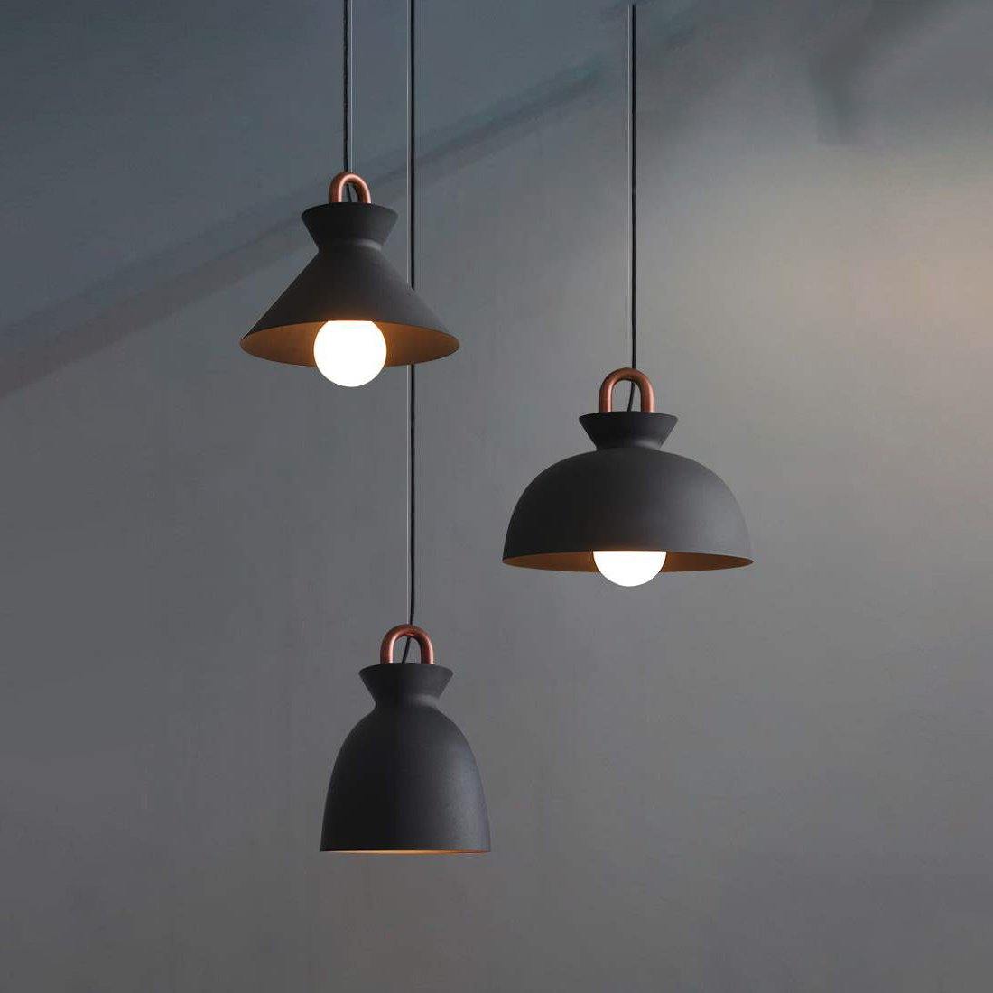 Modern Coil Ceiling Pendant Light Fixture - Adjustable Hanging Chandelier for Dining Room, Kitchen Island, Bedroom & Living Room Decor