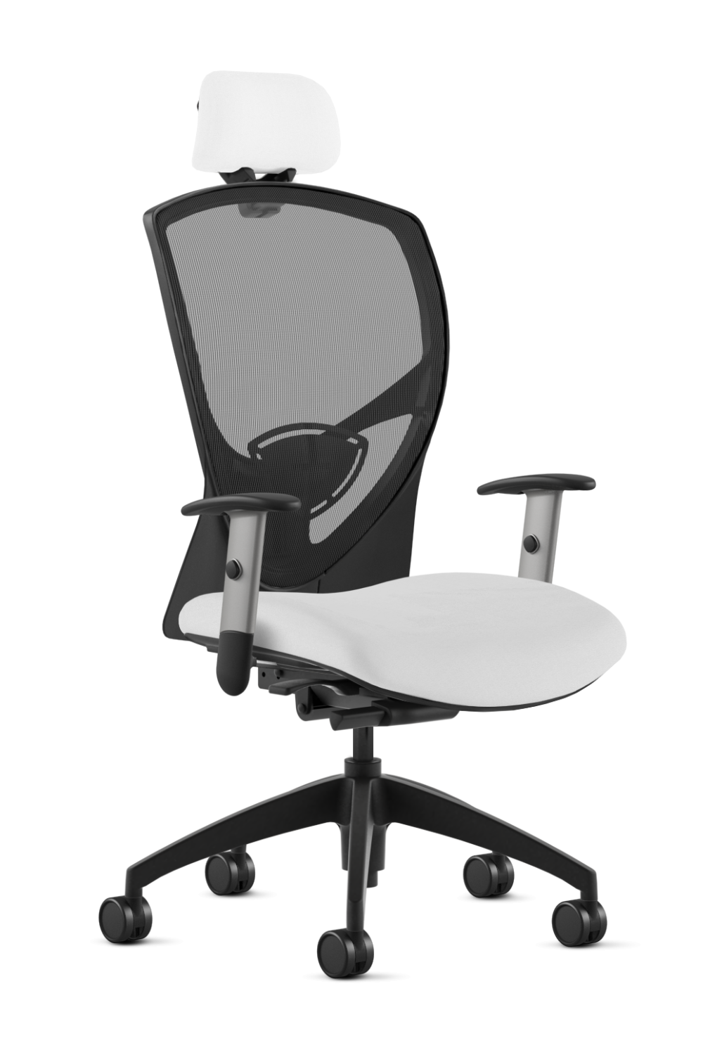 9 to 5 Theory 2180 High Back Ergonomic Office Chair with Adjustable Headrest & Seat Slider - Comfortable Task Chair for Long Hours Computer Work, Home Office & Gaming Setup