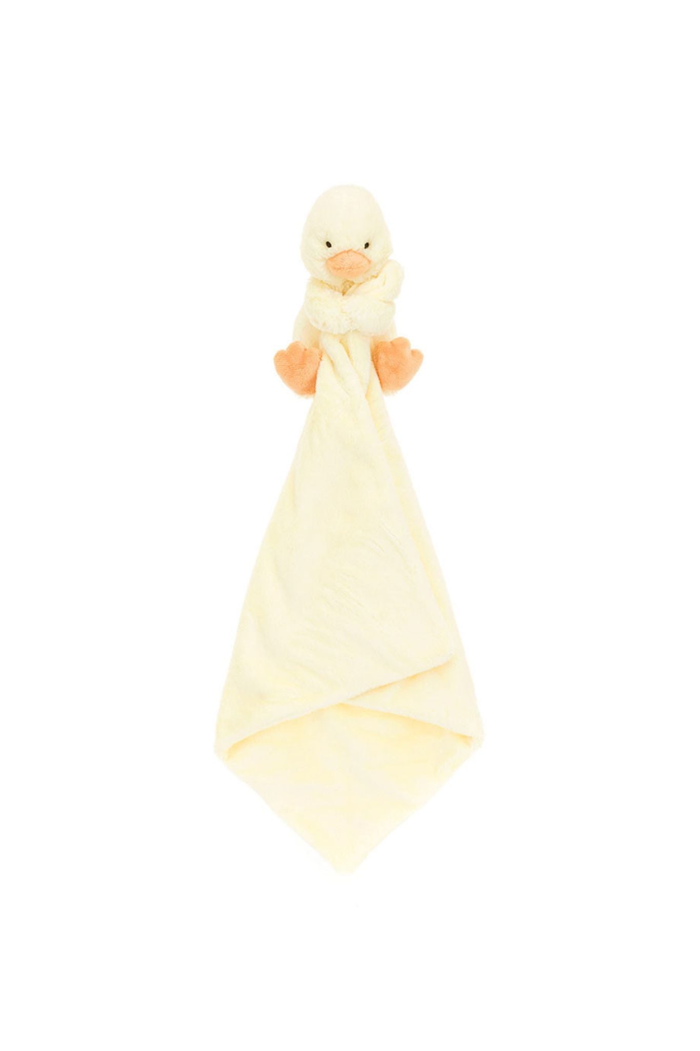 Jellycat Bashful Duckling Plush Toy - Soft & Cuddly Baby Soother for Newborns & Toddlers - Perfect for Nursery, Gifts, and Comforting Sleep