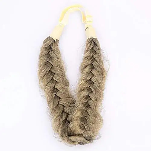 Stylish Synthetic Hair Braided Headband for Women – Fashionable Hair Accessory for Everyday Wear, Parties & Special Occasions