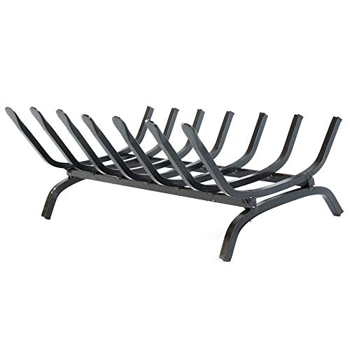 50cm Forged Iron Wood Burner for Fireplace - Rustic Outdoor & Indoor Fireplace Accessory for Cozy Nights