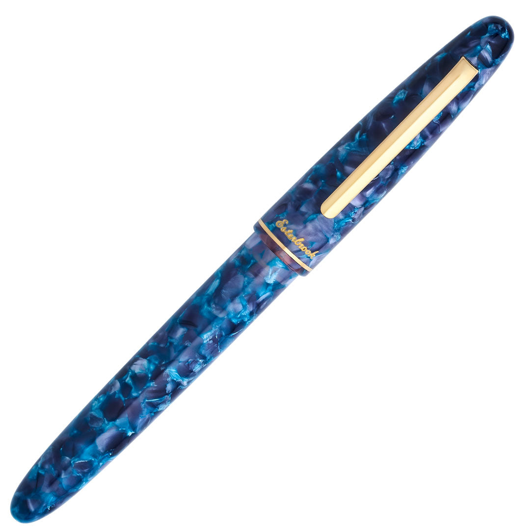 Esterbrook Estie Fountain Pen - Blue Moon Ink Writing Pen for Calligraphy, Journaling & Professional Use - Premium Nib Pen for Smooth Writing Experience