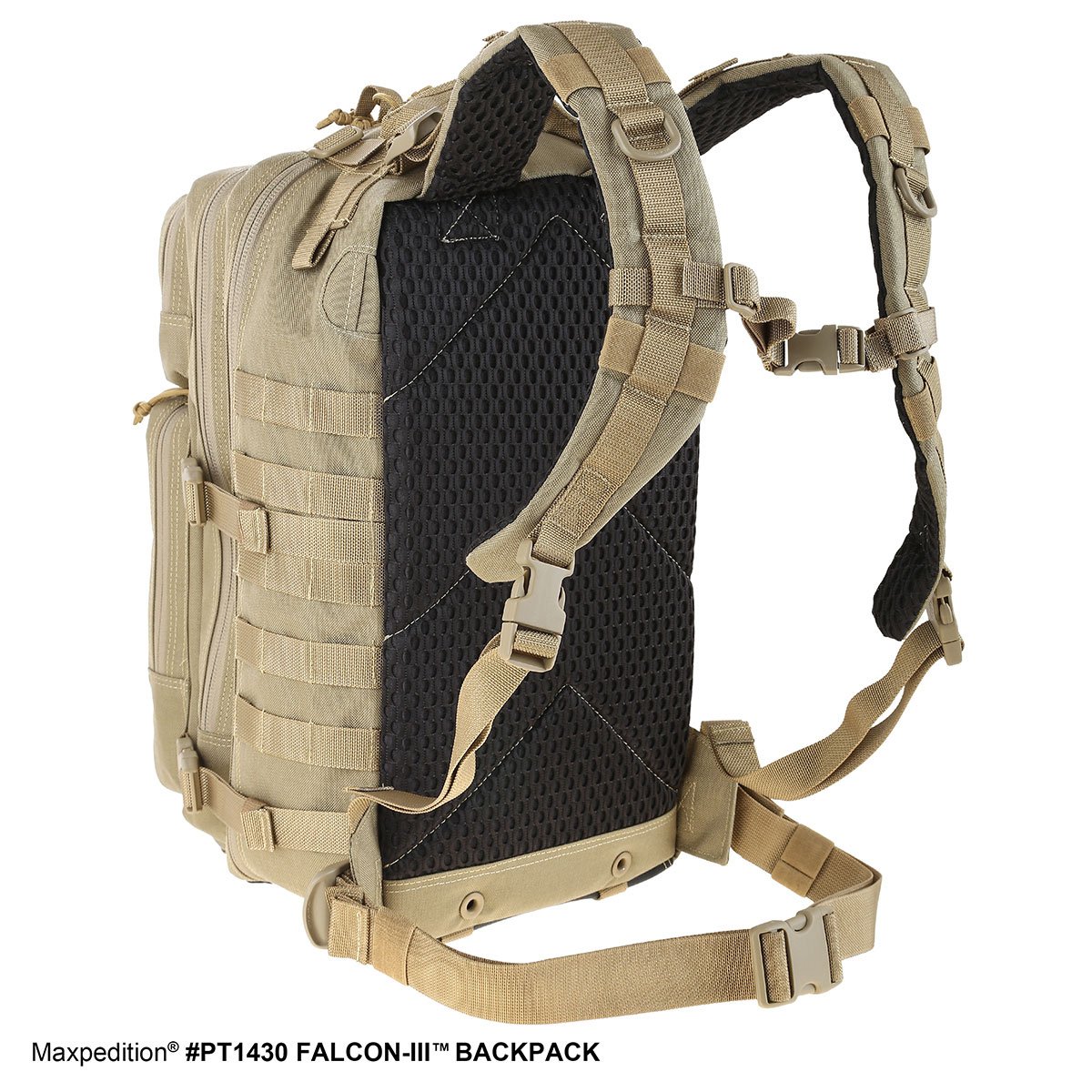 Falcon III 35L Tactical Backpack - Durable Military Rucksack for Hiking, Camping & Travel | Buy 1 Get 1 Free Promotion | Perfect for Outdoor Adventures & Daily Commute