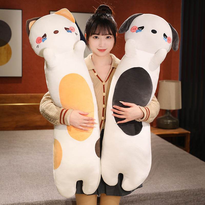 Angry Long Kawaii Plush Stuffed Animal Toy (1M) - Cute Soft Hugging Pillow for Kids, Anime Fans & Home Decor