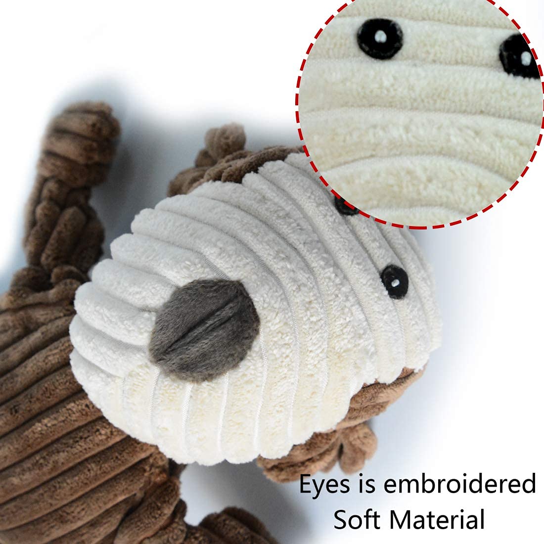 Durable Squeaky Plush Dog Toys - Super Soft Chew Toys for Small & Medium Dogs | Fun Interactive Play for Puppies & Adult Dogs | Perfect for Indoor Playtime, Training Rewards & Cuddle Time