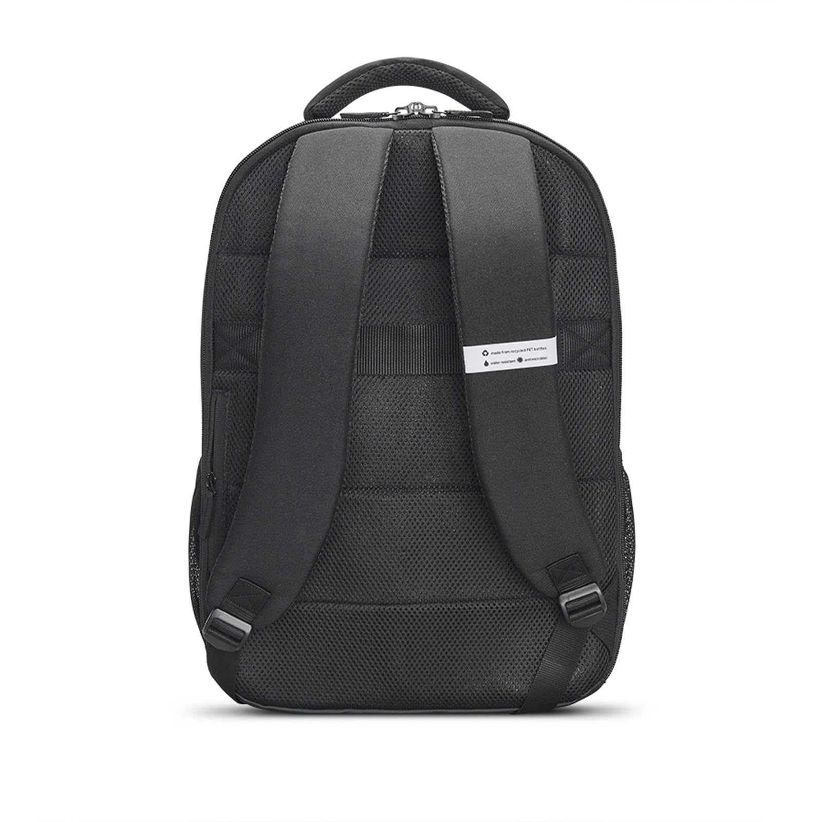 Solo New York Re:Define Laptop Backpack for 15.6 Inch Laptop - Durable Water-Resistant Business Backpack with USB Charging Port - Perfect for Work, Travel & College Students (Black)