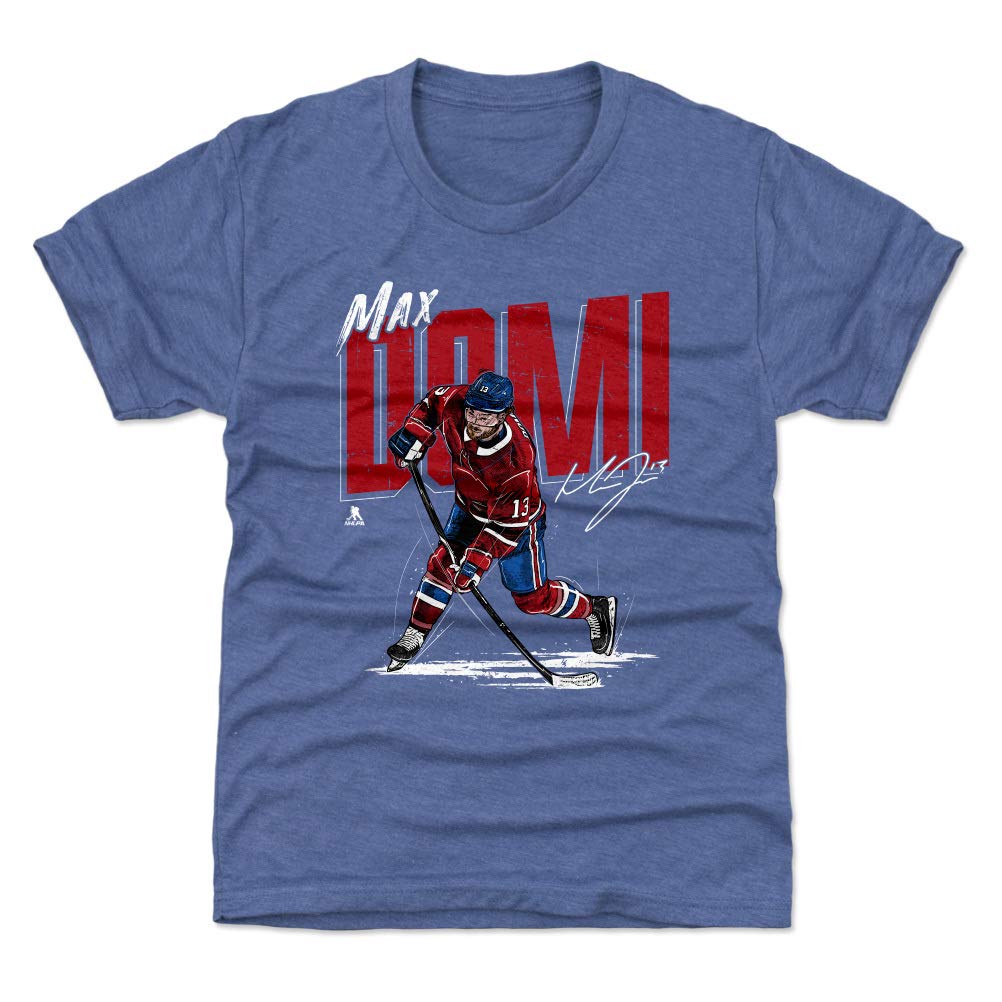 500 LEVEL Max Domi Montreal Canadiens Youth Hockey Jersey - Official NHL Licensed Max Domi Apparel for Kids | Perfect for Games, Practices & Fan Events