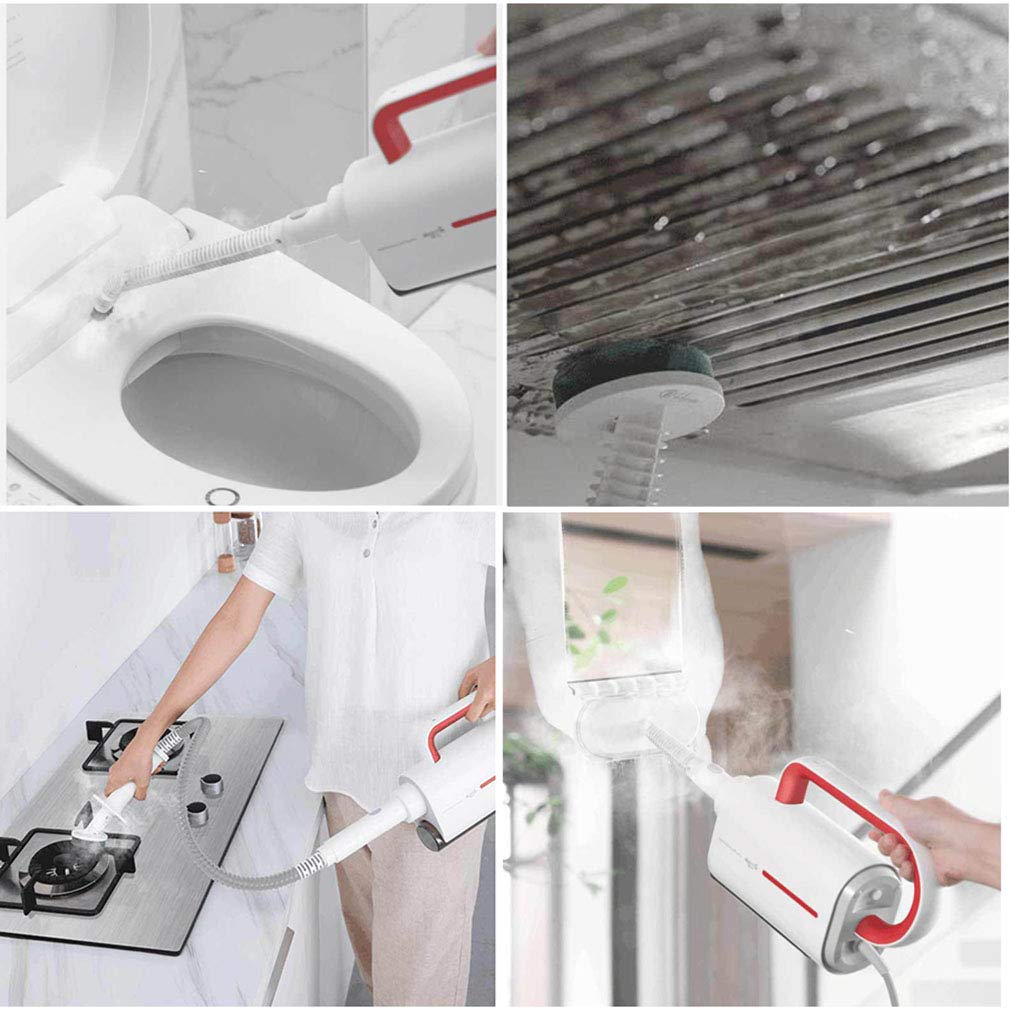 **Multifunctional Handheld Steam Cleaner - Chemical-Free Pressurized Steam Mop for Floors, Clothing, Kitchen, Bathroom & Kids Toys | Perfect Housewarming Gift for Home Cleaning & Sanitizing**    *(Use Cases: Deep clean carpets, sanitize baby toys, remove stubborn stains from clothes, disinfect kitchen surfaces, and refresh bathroom tiles effortlessly!)*