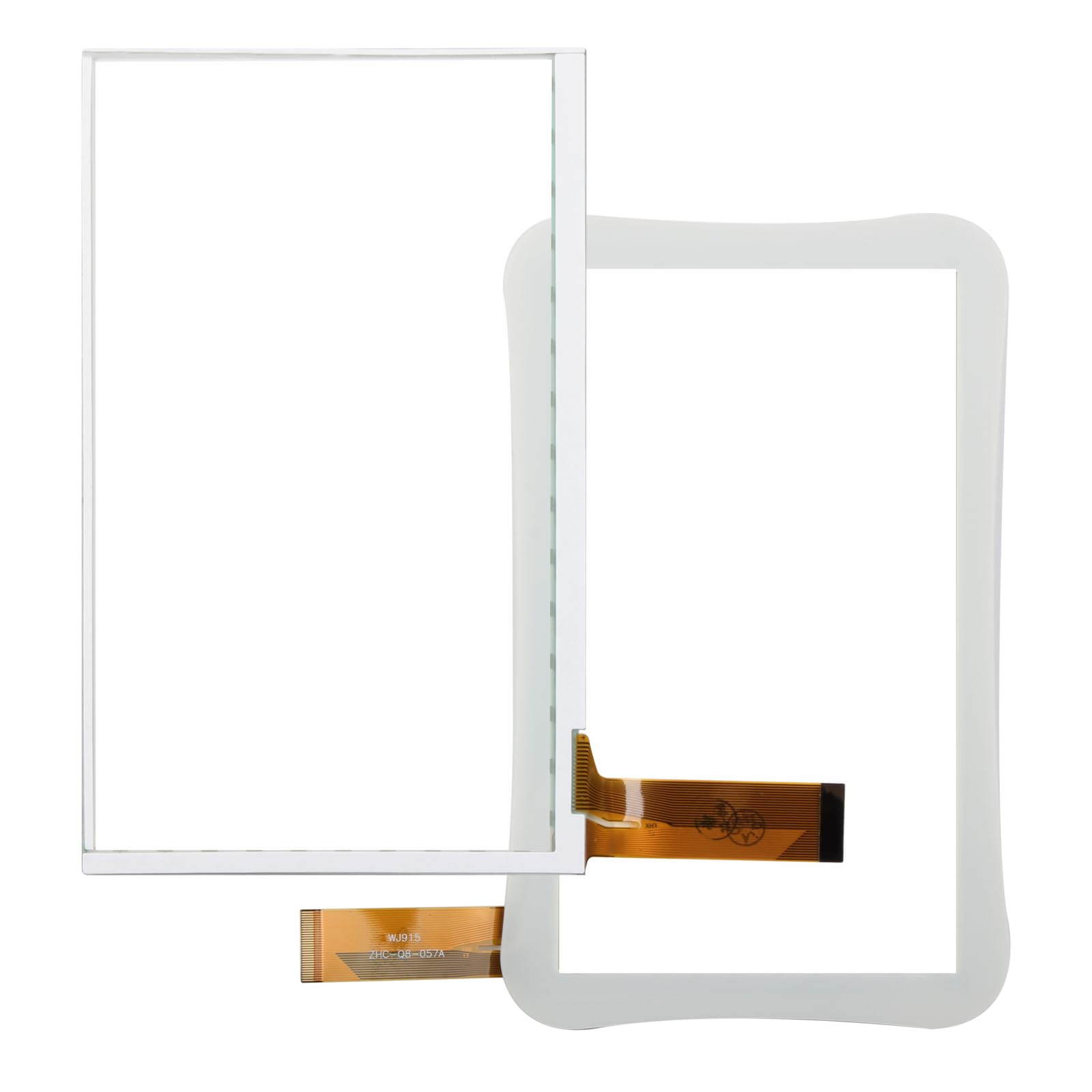Amazon Fire Kids 7 Inch Touch Screen Digitizer Replacement - Kindle Fire Edition Touch Panel Glass Sensor with Tools (White, No LCD) - Perfect for DIY Tablet Repair & Screen Replacement