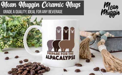 11oz Alpaca Ceramic Coffee Mug - High-Quality Print & Durable Ceramic - Double-Sided Artwork - Gift Box Included - Perfect for Home, Office & Gifts
