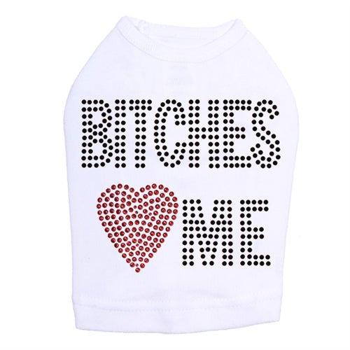Bitches Love Me Tank Top - Trendy Women's Graphic Tee in Multiple Colors | Casual Wear, Street Style, Summer Outfits