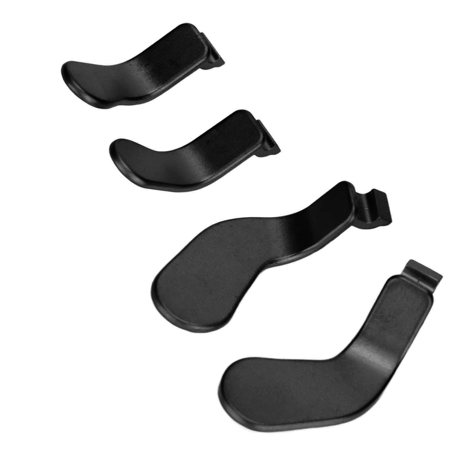 Xbox One Elite Series 2 Controller Paddle Set (Model 1797) - 4-Piece Stainless Steel Replacement Paddles & Thumbsticks Kit with Triggers - Compatible for Gaming, Esports & Professional Use (Black)