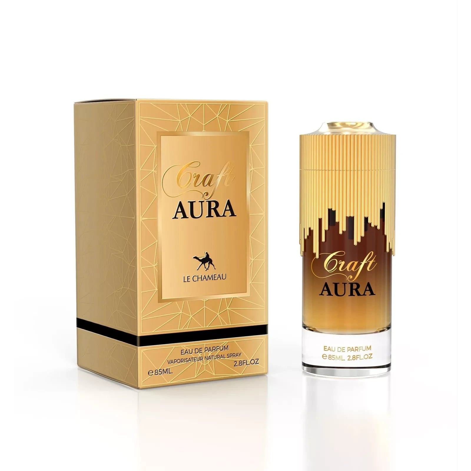 Craft Aura 2.8 oz Unisex Eau de Parfum - Long Lasting Fragrance for Men & Women | Perfect for Date Night, Office & Special Occasions